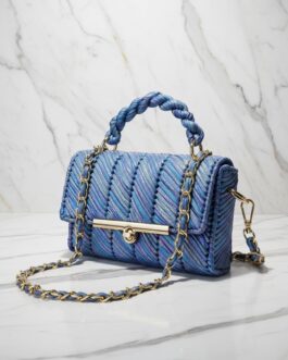 METALLIC- AZURE TWIST