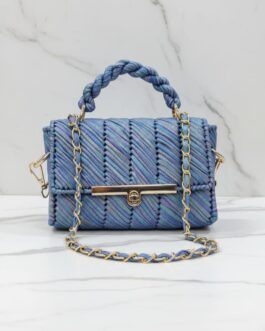 METALLIC- AZURE TWIST